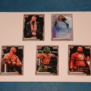 AEW Wrestling Trading Cards Set!!!